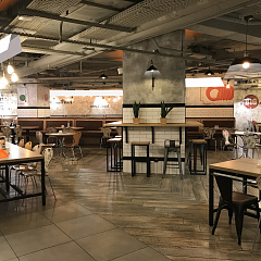 Концепция редизайна кафе в БЦ Павелецкая плаза