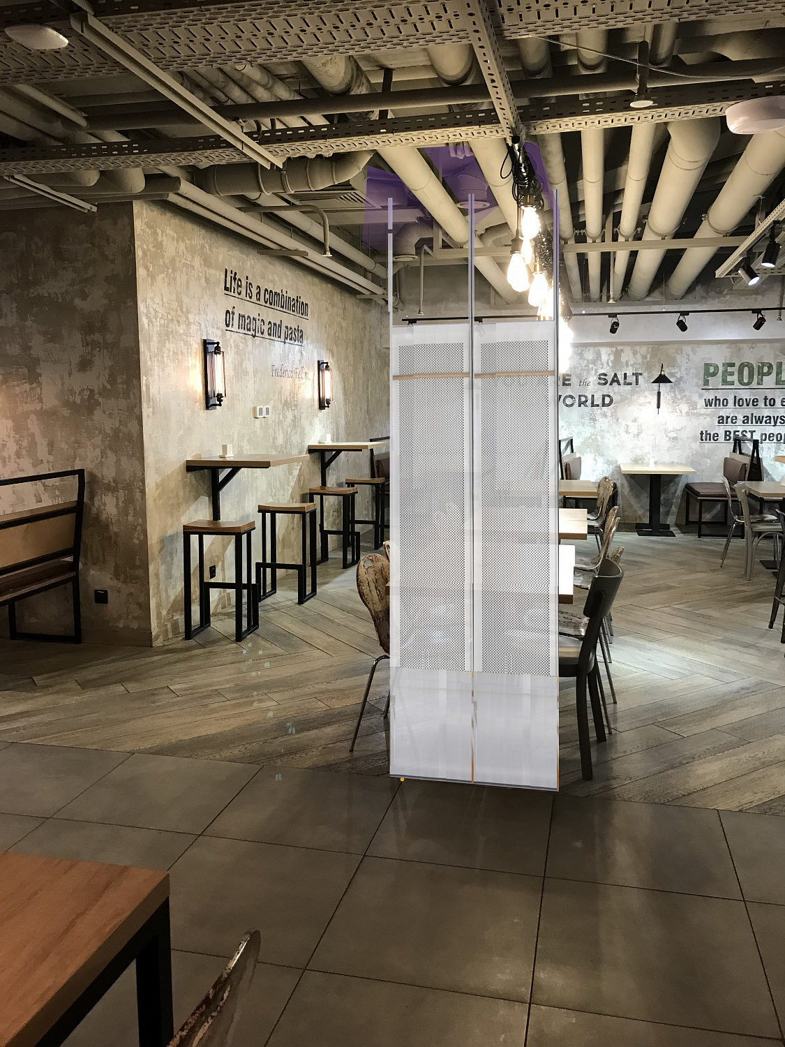 Концепция редизайна кафе в БЦ Павелецкая плаза